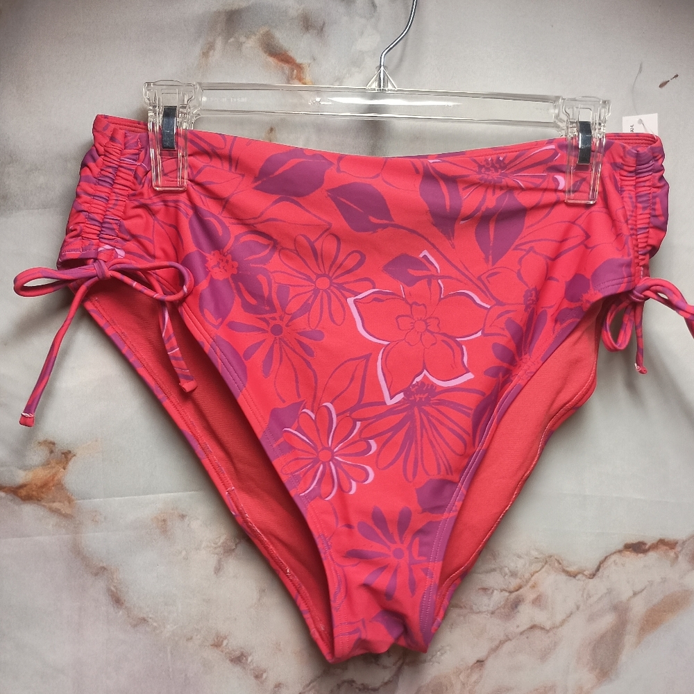 NWT Adore Me‎ Floral Swim Bikini Bottoms